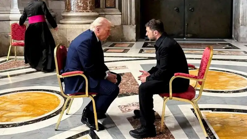 Zelenski, Trump ile Vatikan'daki Görüşmelerini Değerlendirdi!