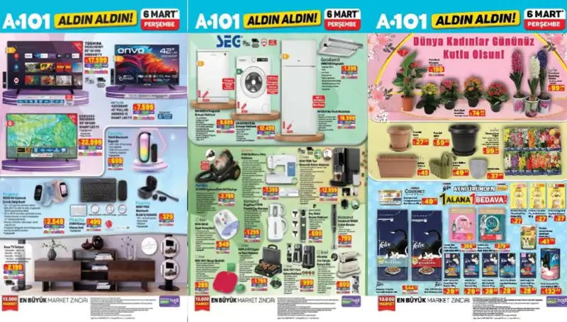 A101'in 6 Mart Aktüel Ürünler Kataloğu: İhtiyacınız Olan Teknolojik Ürünler Burada!