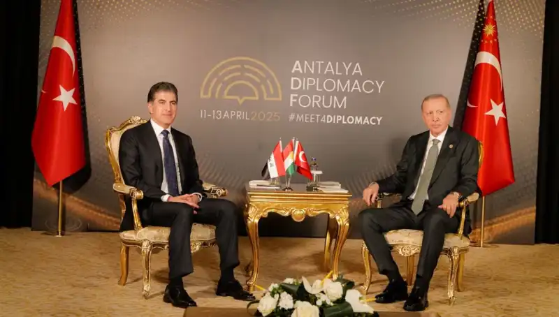 Barzani, Erdoğan ile Görüşmesi Hakkında Önemli Açıklamalarda Bulundu