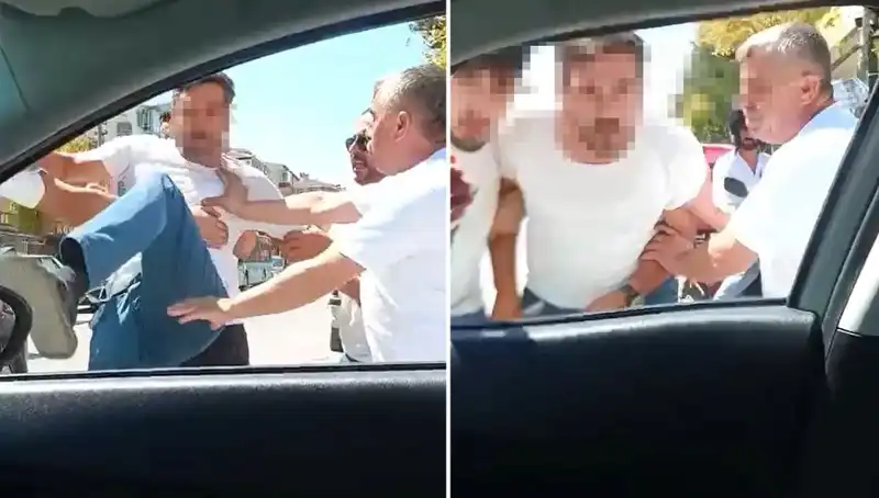 Dolmuş Şoförü, Trafikte Korku Dolu Anlar Yaşattı!