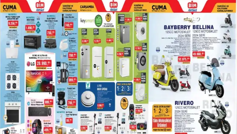 BİM Aktüel İndirimleri: 4-7 Mart Kataloğunda Neler Var?