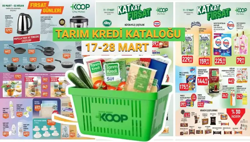 Tarım Kredi Kooperatif Marketleri’nde Mart Ayı İndirim Şöleni Başladı!