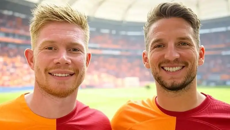 Galatasaray, Kevin de Bruyne İçin Dries Mertens'i Kullanacak Stratejik Hamle