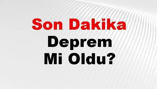 Malatya'da Deprem Korkuttu: Son Gelişmeler ve Ayrıntılar