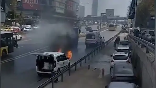 Yanan Araç yangınına TOMA ile Anında Müdahale: Olayın Detayları