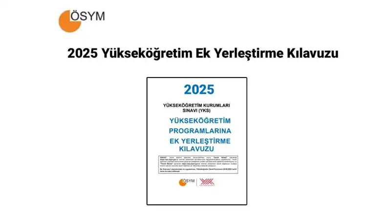 2025 Yükseköğretim Ek Yerleştirme Kılavuzu: ÖSYM'den Ayrıntılı Bilgiler Geldi!