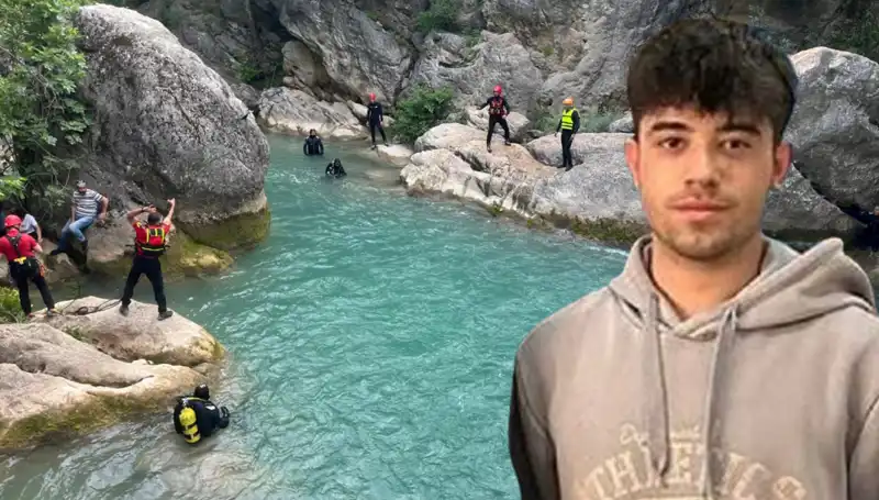 Kayonda Suya Düşen Gençten Üzücü Haber: Muhammet'in Hayatına Veda Edildi