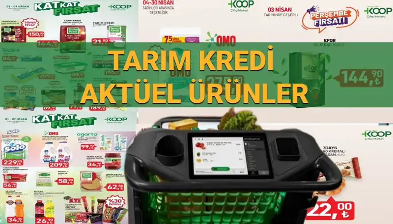 Tarım Kredi Kooperatifi Marketleri Nisan Ayında Kapsamlı İndirimler Sunuyor!