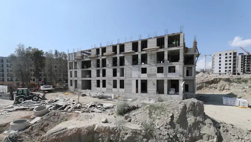 Defne'de Jandarma Hizmet Binaları için İnşaat Çalışmaları Hız Kazandı