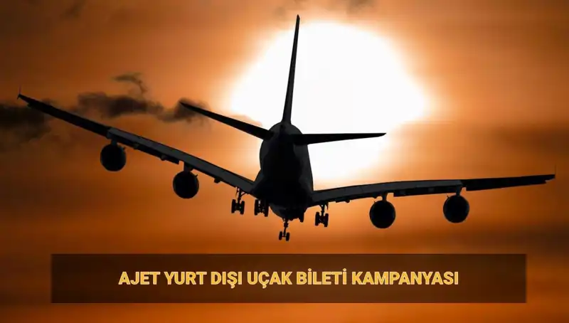 AJet’ten Yurt Dışına Uçmaya Hazır 19 Euro’luk Bilet Kampanyası