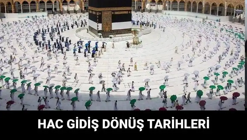 2025 Hac İçin Gidiş Dönüş Tarihleri: Diyanet'ten Açıklama Geldi