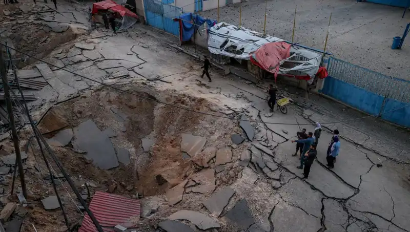 İsrail'in "Hamas Tüneli" İddiası Çöktü: Su Tahliye Hendekleri Ortaya Çıktı