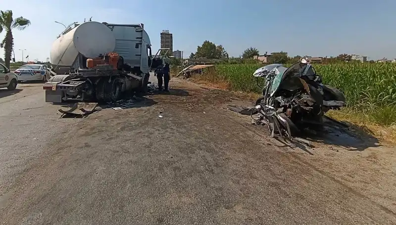 Adana’da Tanker ile Otomobil ve Kamyon Çarpıştı: Feci Kaza
